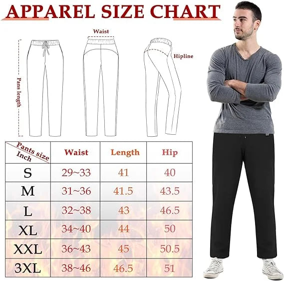Heated Pants For Men & Women With Battery Pack