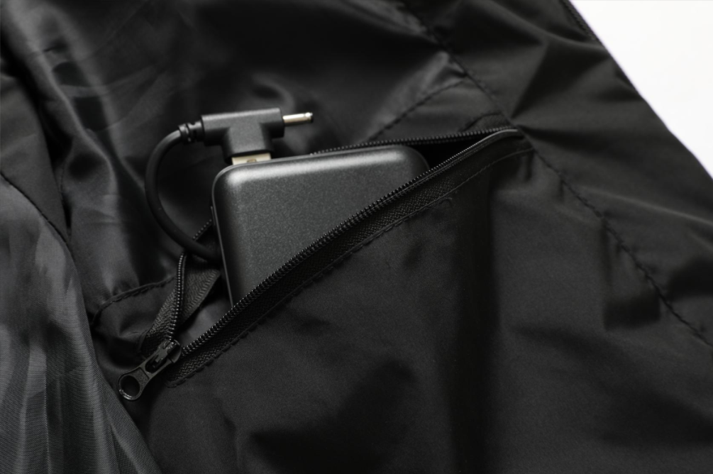 Unisex smart heated vest (including portable battery)