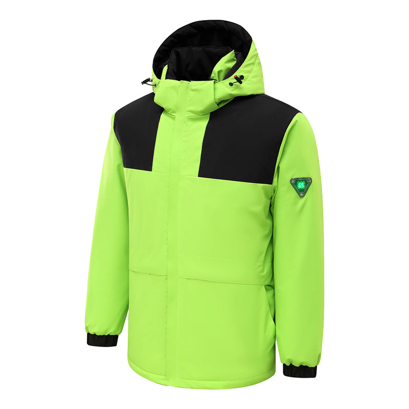 Women 2025 Cotton Heating Jacket for  Waterproof  Windproof and Velvet 360° All-Round Large Area Heating (With Battery)