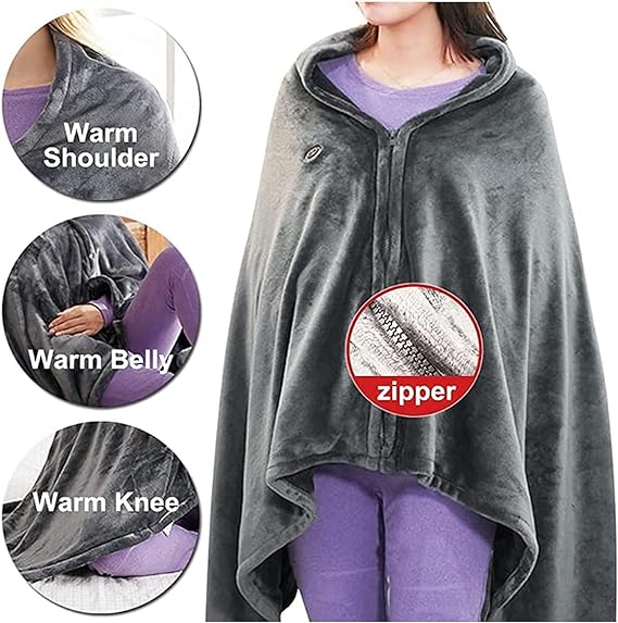 2025 New Heated Shawl Heating Blanket