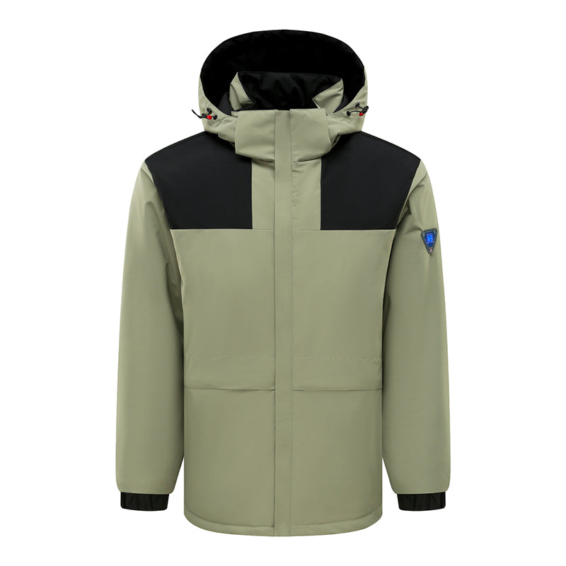 Women 2025 Cotton Heating Jacket for  Waterproof  Windproof and Velvet 360° All-Round Large Area Heating (With Battery)