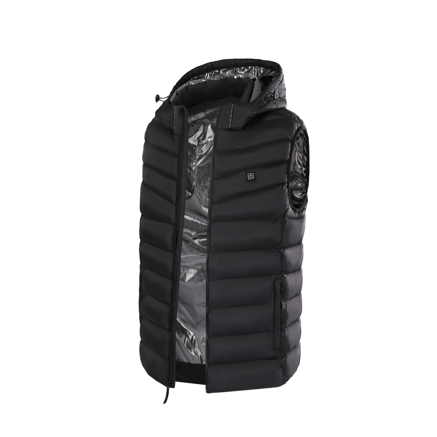 Men's Classic 5 Zones Hooded Vest - Detachable