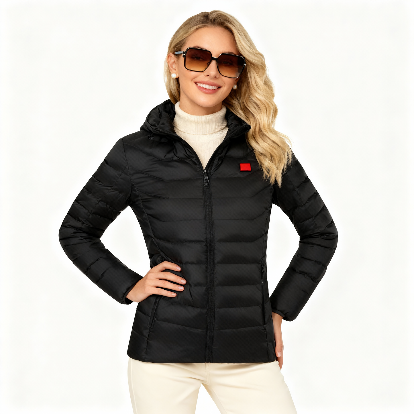 Women's 8 Zones Heated Puffer Jacket